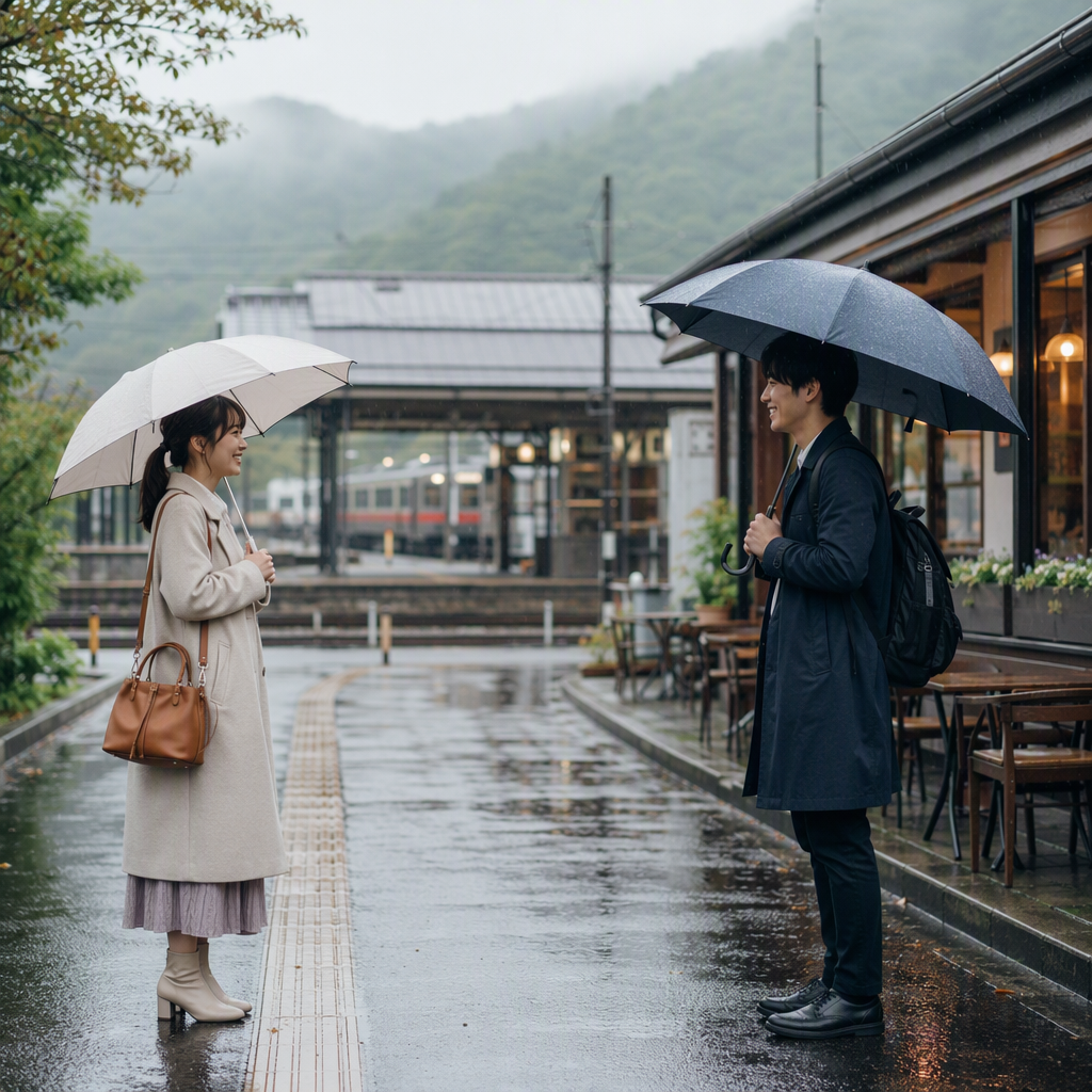【魚津市】雨の日の初デート｜昼カフェと水族館、安心できる待ち合わせ方