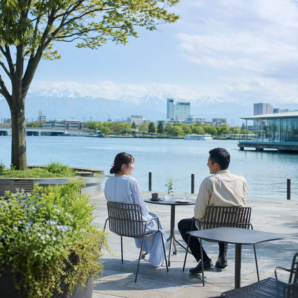 【富山市】30代女性の初デートに。昼カフェと安心して会うための約束