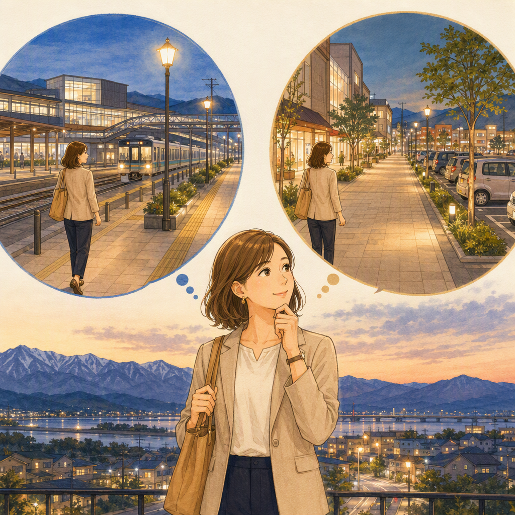 【魚津市】仕事終わりの夜カフェ選び|初対面も1時間のお茶から