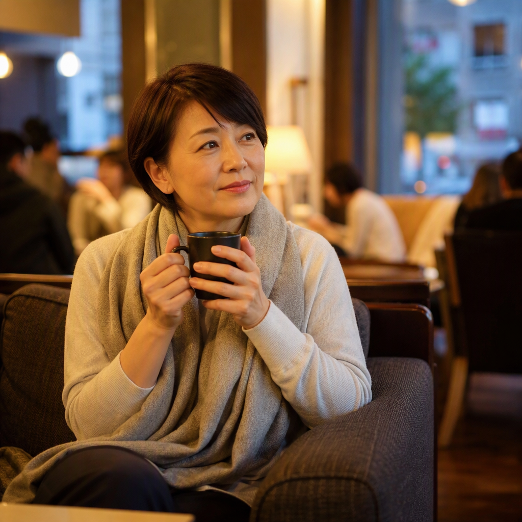 【滑川市】40代女性の仕事帰りカフェデート|初対面は1時間から