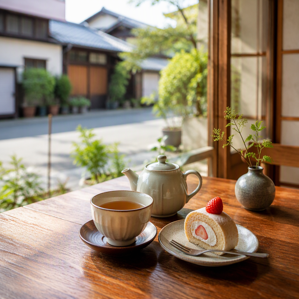 入善町で海とスイーツを楽しむ｜40代の昼カフェ案内