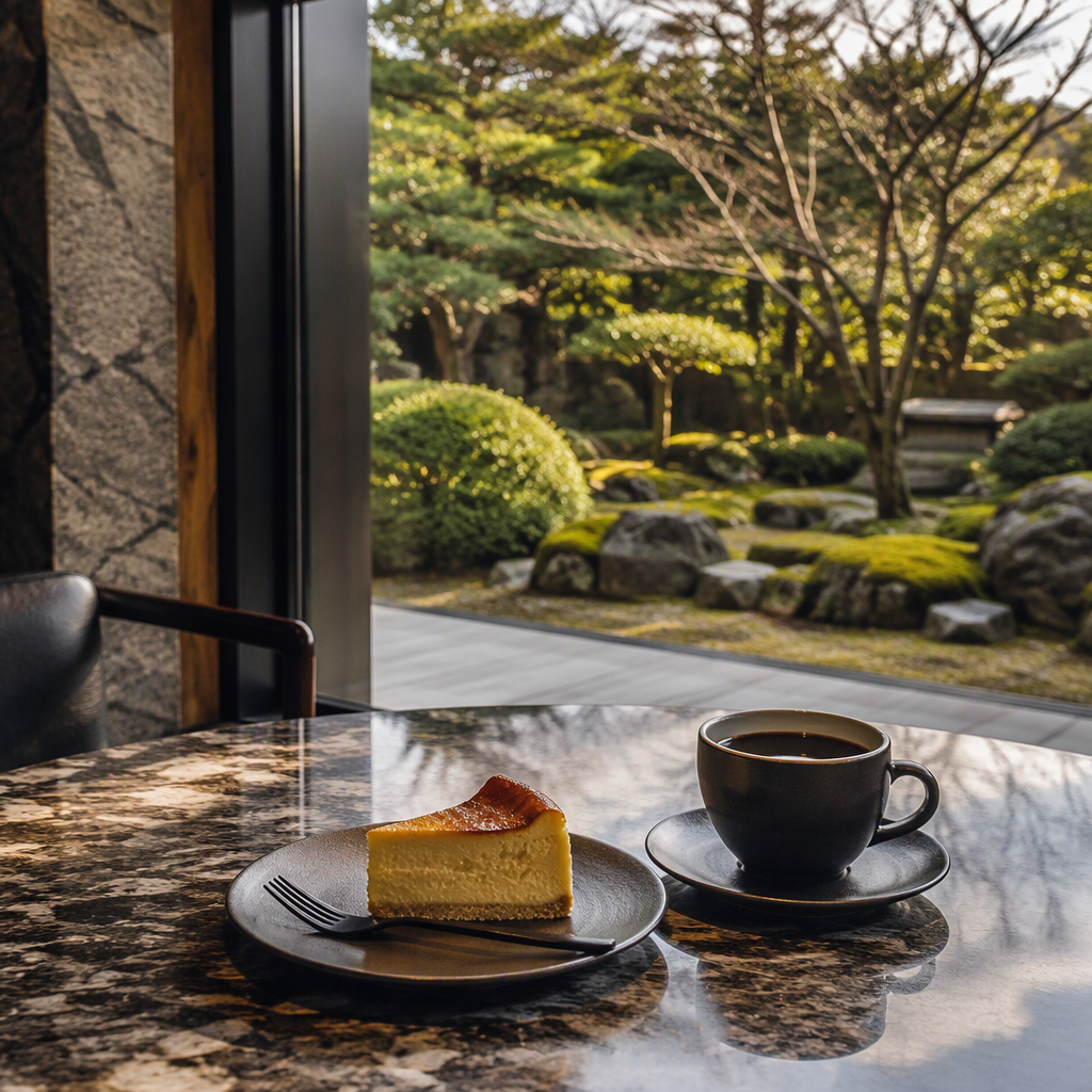 富山郊外の隠れ家カフェで過ごす、大人の贅沢な休日