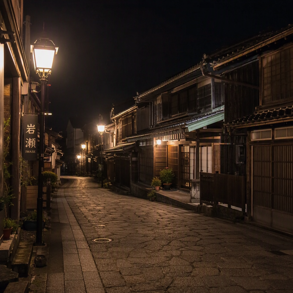 仕事終わりの1時間で叶える、富山・岩瀬の夜カフェデート